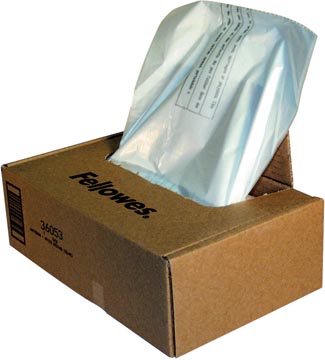 D.100 zakken papiervernietiger 34 liter fellowes