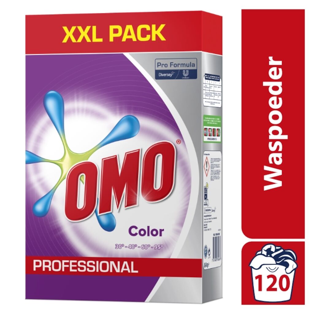Poudre a laver professional pour le ligne couleur 8,4 kg omo