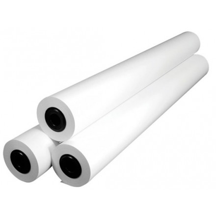 Papier plotter blanc 90gr 914m m x 91m clairefontaine