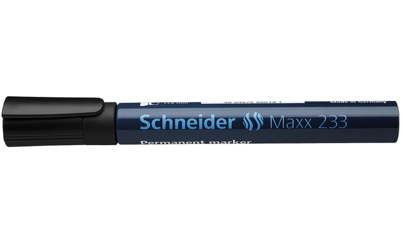 Permanent marker maxx 233 zwart schneider