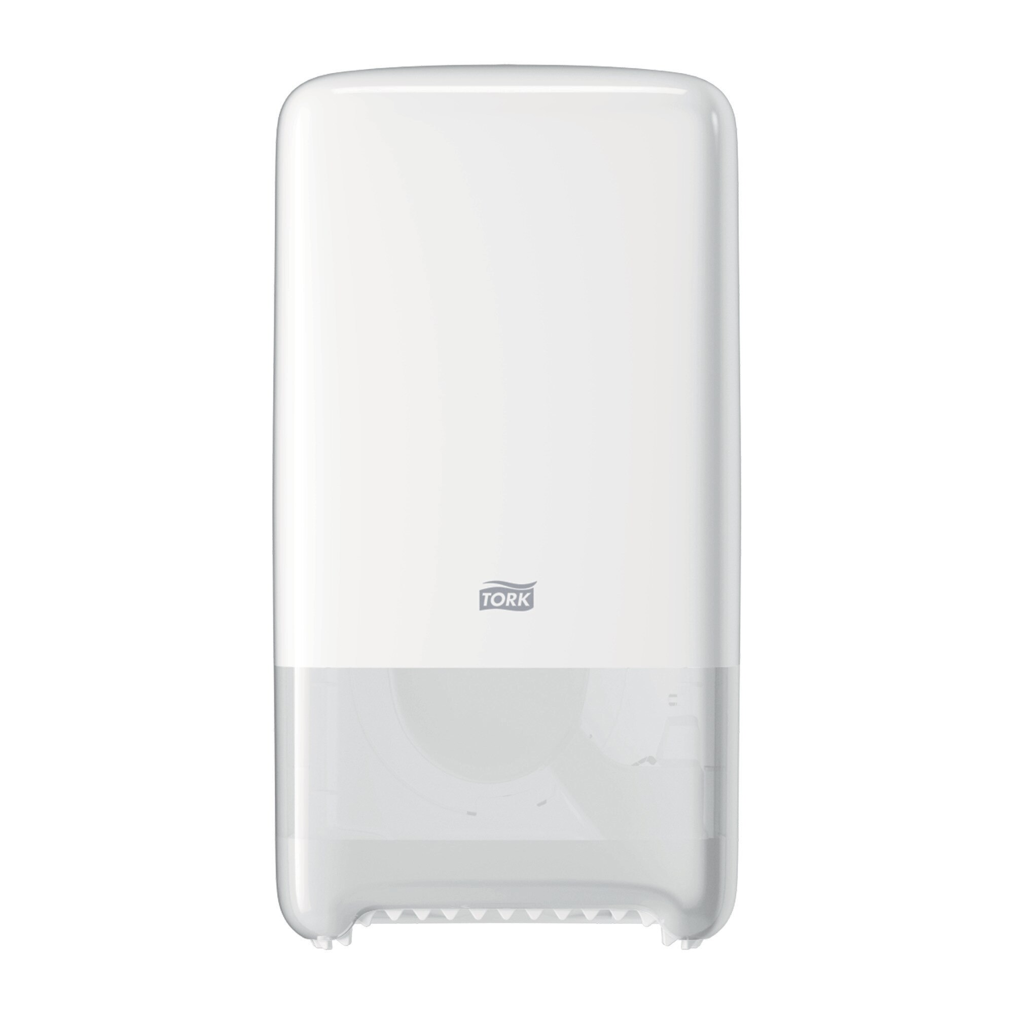 Distibuteur papier toilette compact t6-systeme blanc tork