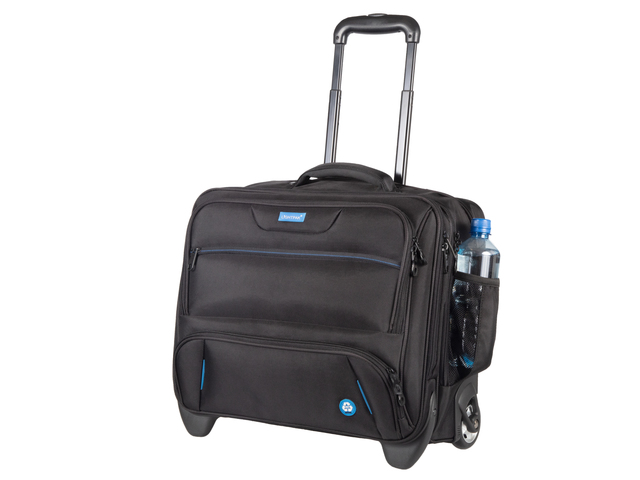 Trolley rpet 17" zwart lightpak
