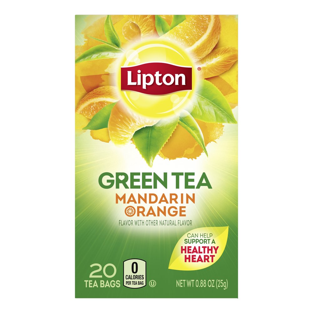 D.20 theezakjes green mandarin orange lipton