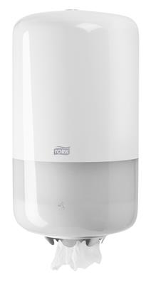 Dispenser handdoekken mini centerfeed m1-systeem wit tork