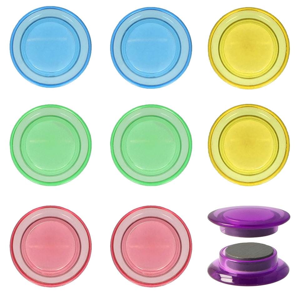 D.10 magneten 30mm assorti pastel westcott