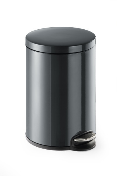 Poubelle a pedale inoxydable 20 litre anthracite