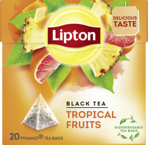 P.20 theezakjes tropical fruit black tea  lipton