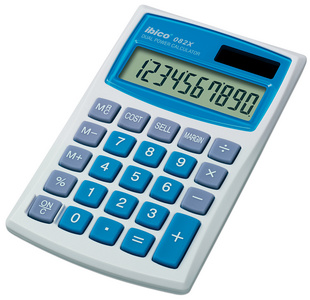 Calculatrice de poche 10 digits 082x ibico