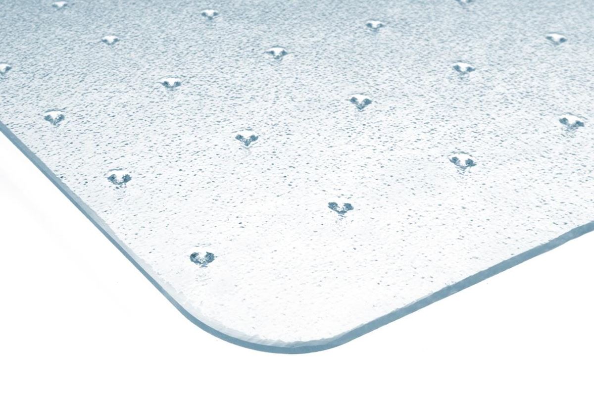 Pc tapis de sol 130 x 120 cm tapis transparent kangaro