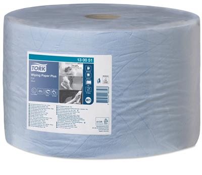 Advanced wiping papier 24 cm x 525 m  2-plis bleu tork