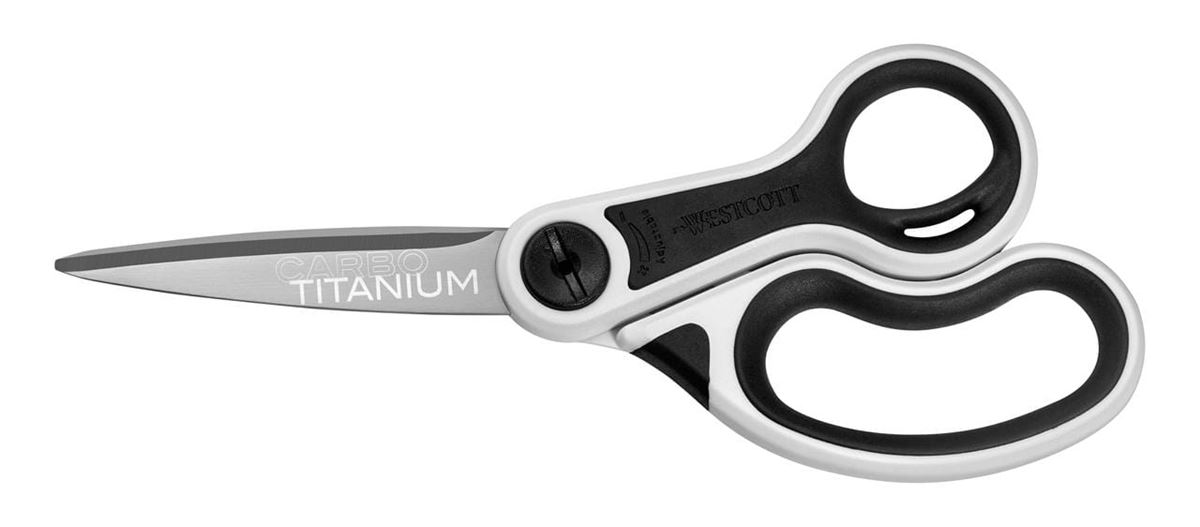 Ciseaux carbo nitride 20,4 cm noir westcott