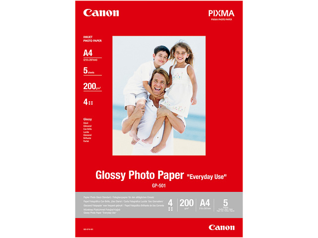 D.100 vel fotopapier glossy 200gr a4 canon