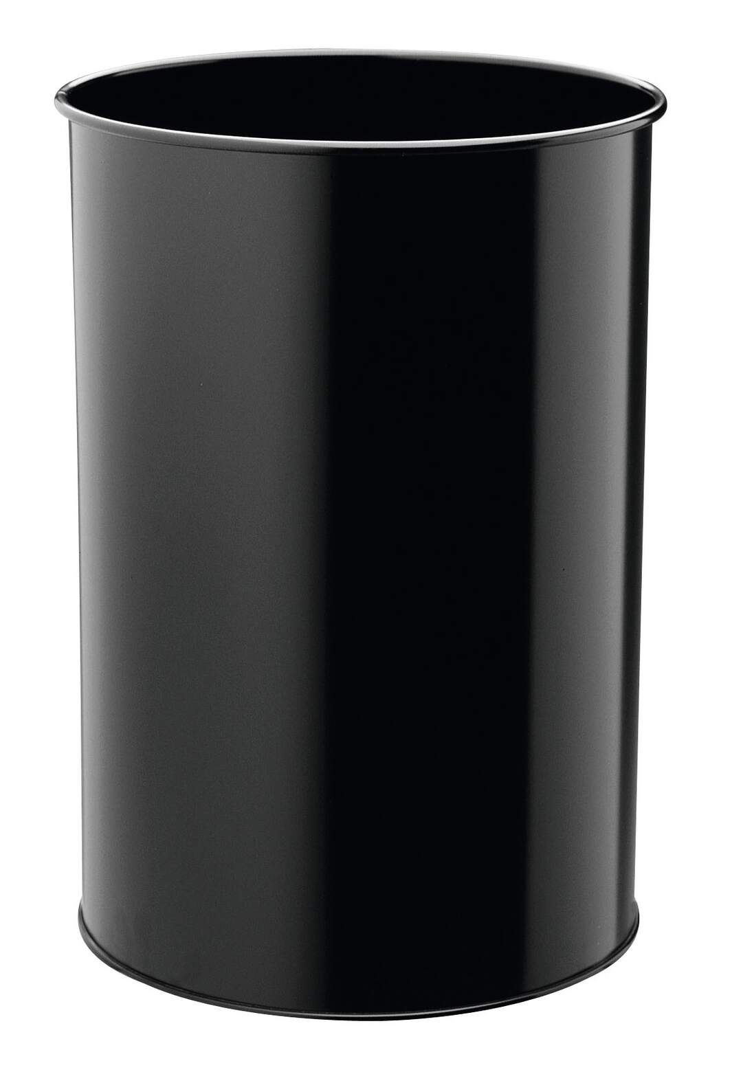 Papiermand metaal 30 liter 450 x 315 mm zwart durable