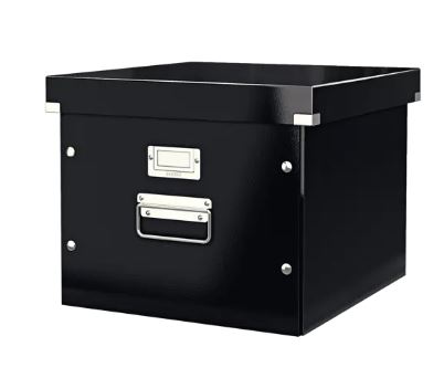 Boíte pour dossiers suspendus click &amp; store noir leitz