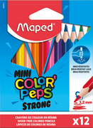 D.12 kleurpotloden color'peps mini strong maped