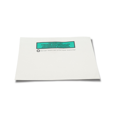 D.1000 packing list papier bedrukt 228 x 165 mm (2-vouw)