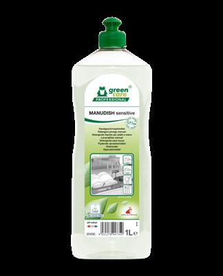 F. 1 liter afwasmiddel manudisch sensitive green care