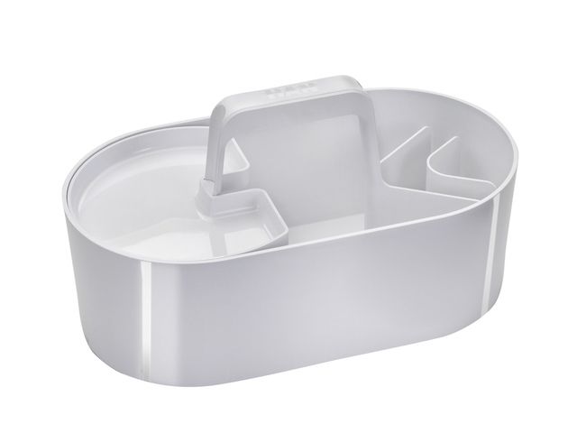 Boîte à outils loft bureau avec échelle 4 compartiments blanc han
