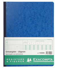 Kasboek dagontvangsten 32x25