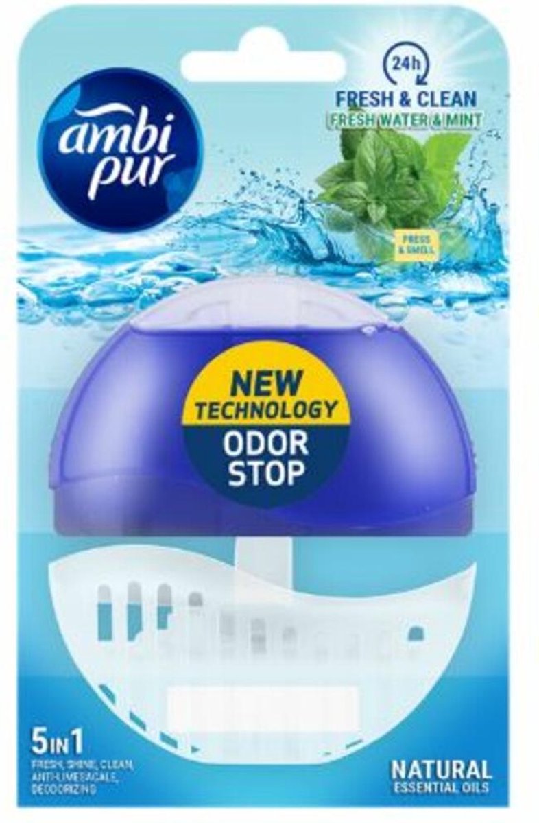Flush starterkit eau fraiche &amp; menthe ambi pur