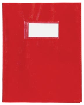 Schriftomslag a4 + etiket rood