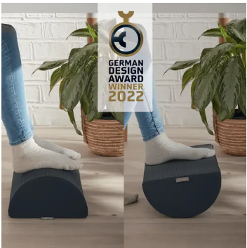 Voetensteun ergo cosy grijs leitz