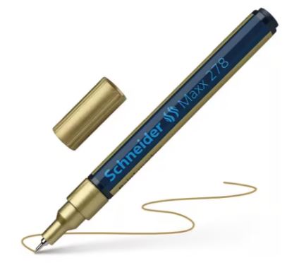 Paintmarker goud schneider