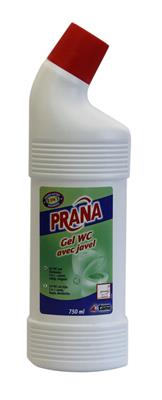 B.750 ml gel wc javel prana