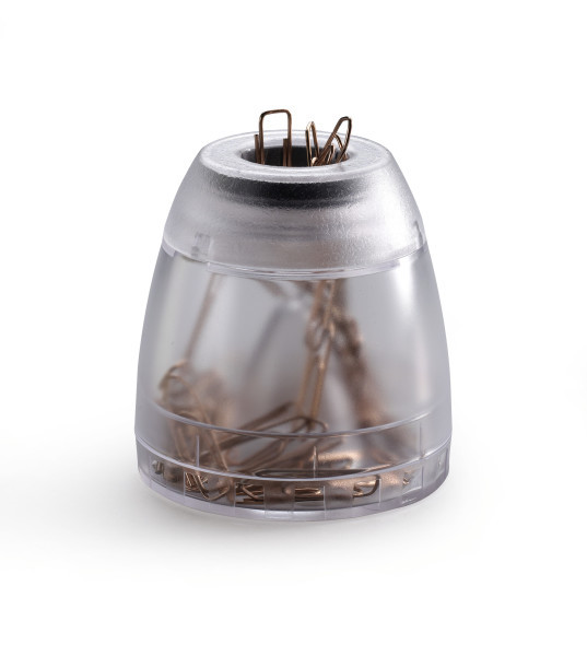 Paperclip dispenser transparant durable