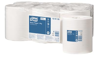 Essuyage univ. centerfeed roll 300 x 20 cm 1-plis m2 blanc tork