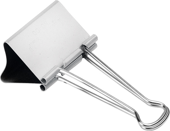 D.12 foldback clip 19mm wit alco