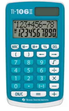 Calculatrice texas ti-106ii
