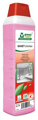 F.1 l sanitairreiniger sanet zitrotan green care
