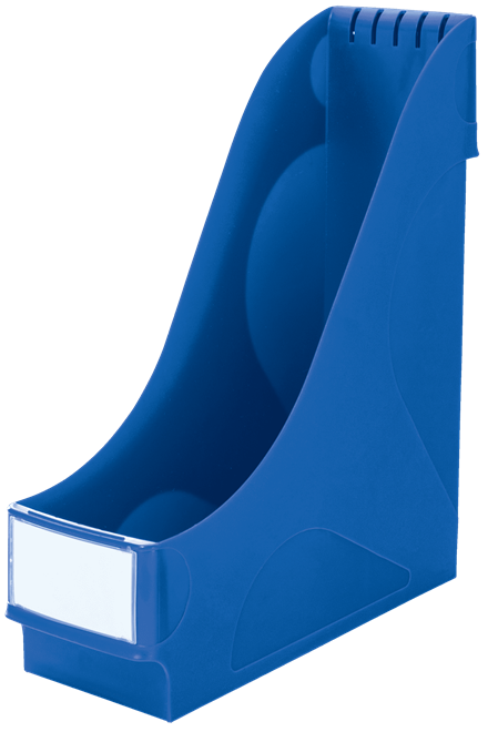 Tijdschriftenhouder 95 x 320 x 290 mm blauw leitz
