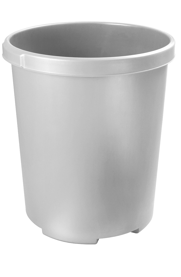 Papiermand mobil xxl 50 liter 430 x 350 mm grijs han