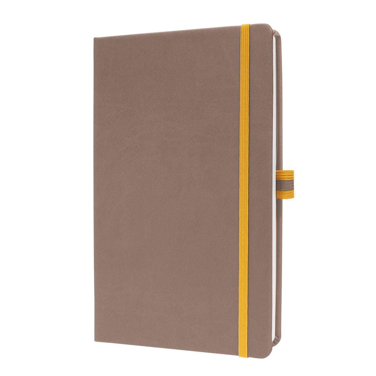 Notitieboek hardcover linescape a5 gelinieerd bruin sigel
