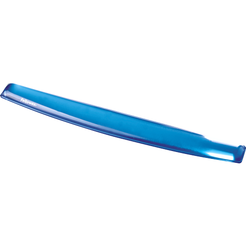 Polssteun crystal gel blauw fellowes