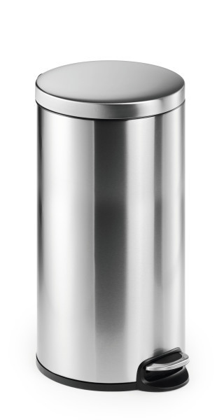 Poubelle a pedale en acier inoxyable 30 litre
