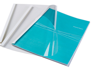 D.100 thermische inbindmapjes rug 1,5 mm wit fellowes