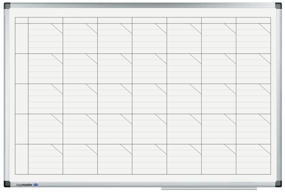 Projectplanner 60 x 90 cm 7 dagen/capaciteit 5 legamaster