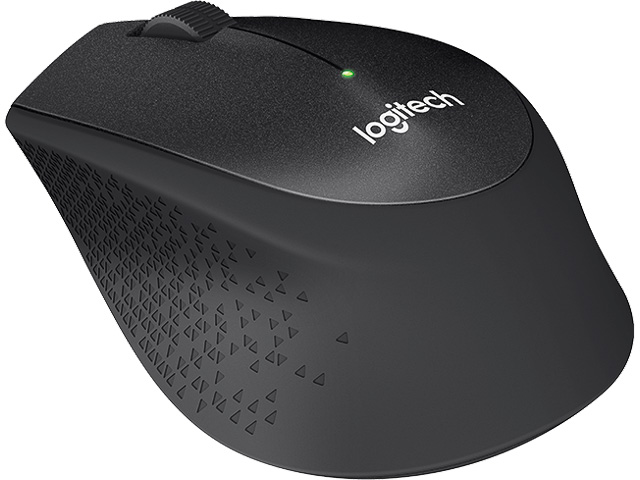 Muis m330 silent plus zwart logitech