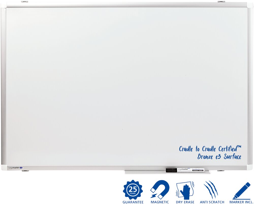 Witbord premium plus 60 x 90 cm emaille legamaster