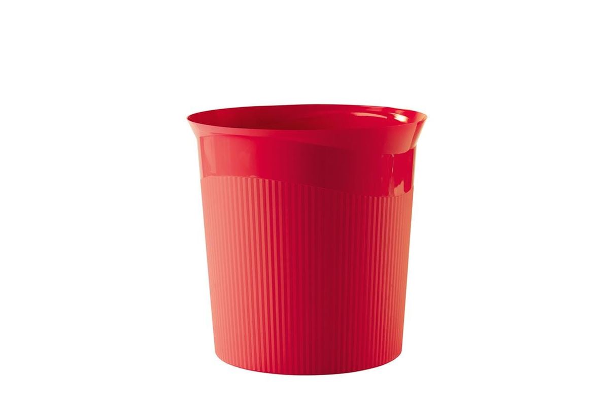 Papiermand re-loop 13 liter 288 x 226 mm rood han