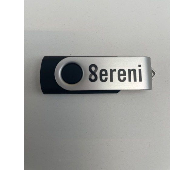 Usb stick 4gb zwart sereni