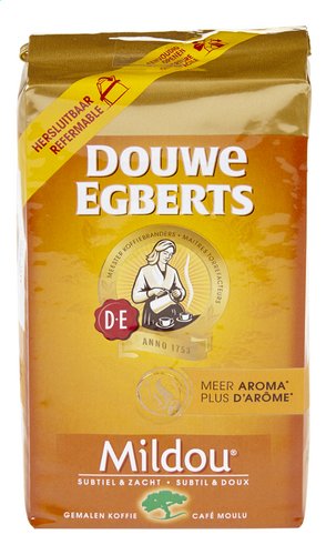 P.250gr gemalen koffie mildou douwe egberts