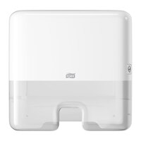 Dispenser handdoekken interfold mini 30,2 x 29,5 x 10,1 cm h2-systeem wit tork