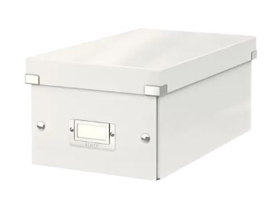Boite de rangement click &amp; store 190 x 135 x 320 mm blanc leitz
