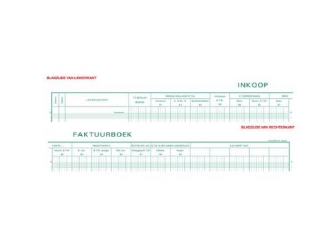 B.t.w.inkoop registre 27x32 hor.
