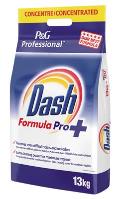 S.13 kg lessive en poudre formula pro pour le ligne blanc dash