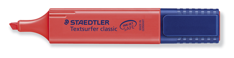 Markeerstift topstar rood staedtler